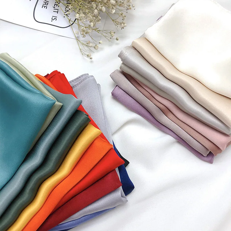 Silk Scarf Square - 70*70cm Bandana Head Scarf For Women