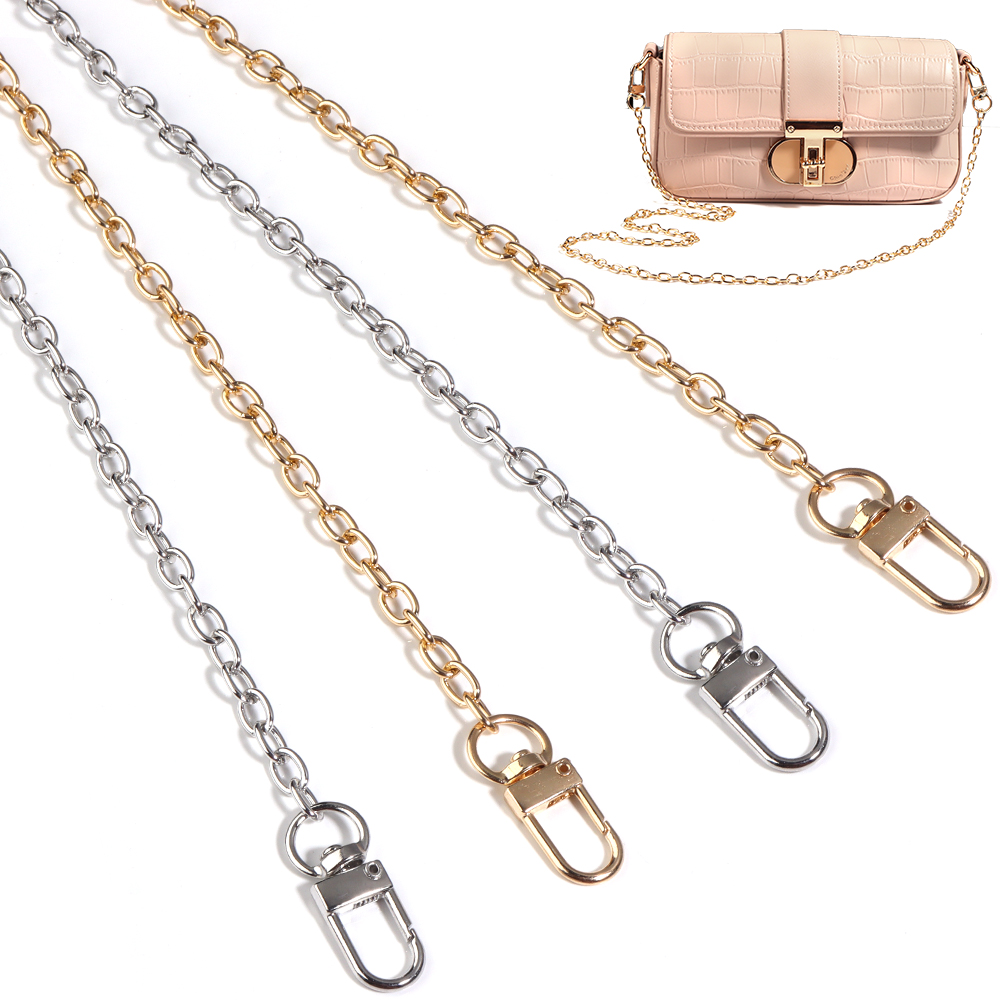 Women Accessories Chain - 20/40/80/120cm Metal Aluminum Bag Chain Shoulder