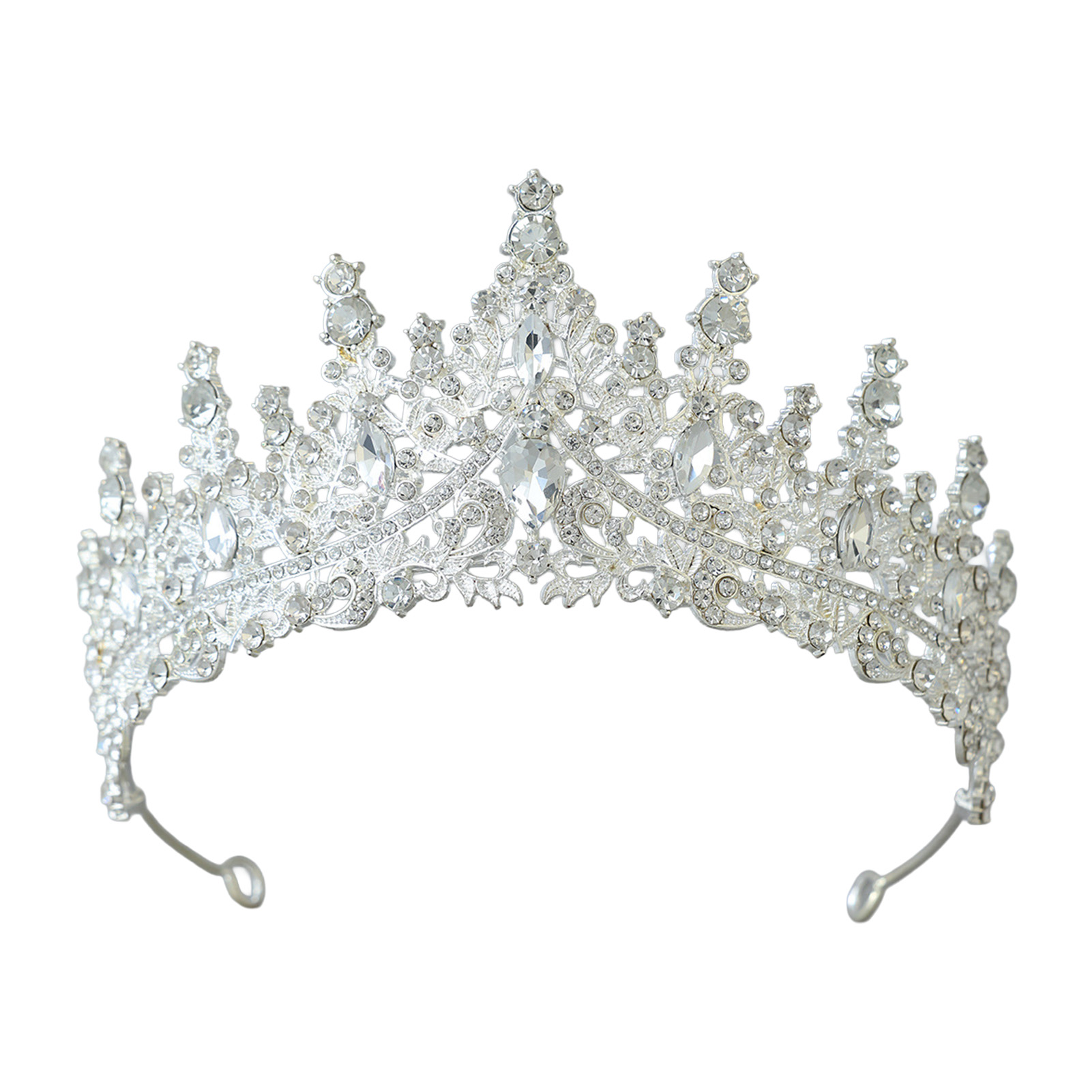 Women'S Wedding Accessories - Bridal Headpiece Sparkling Rhinestone Crown for