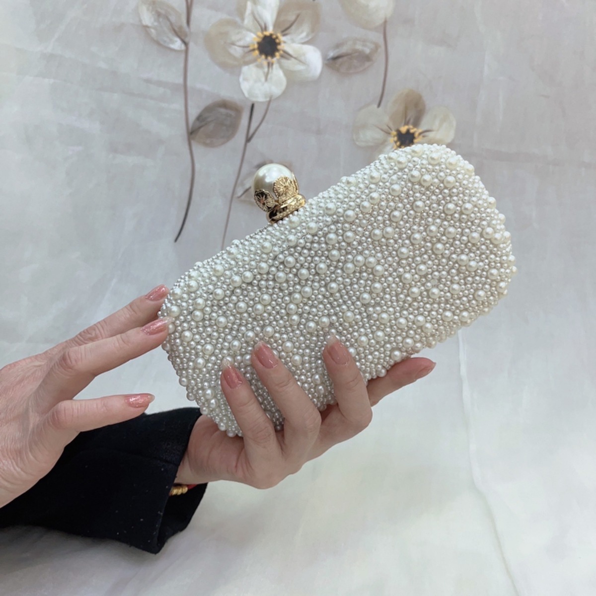 Luxury Wedding Evening Dress B - Wallet Chain Bag review and price