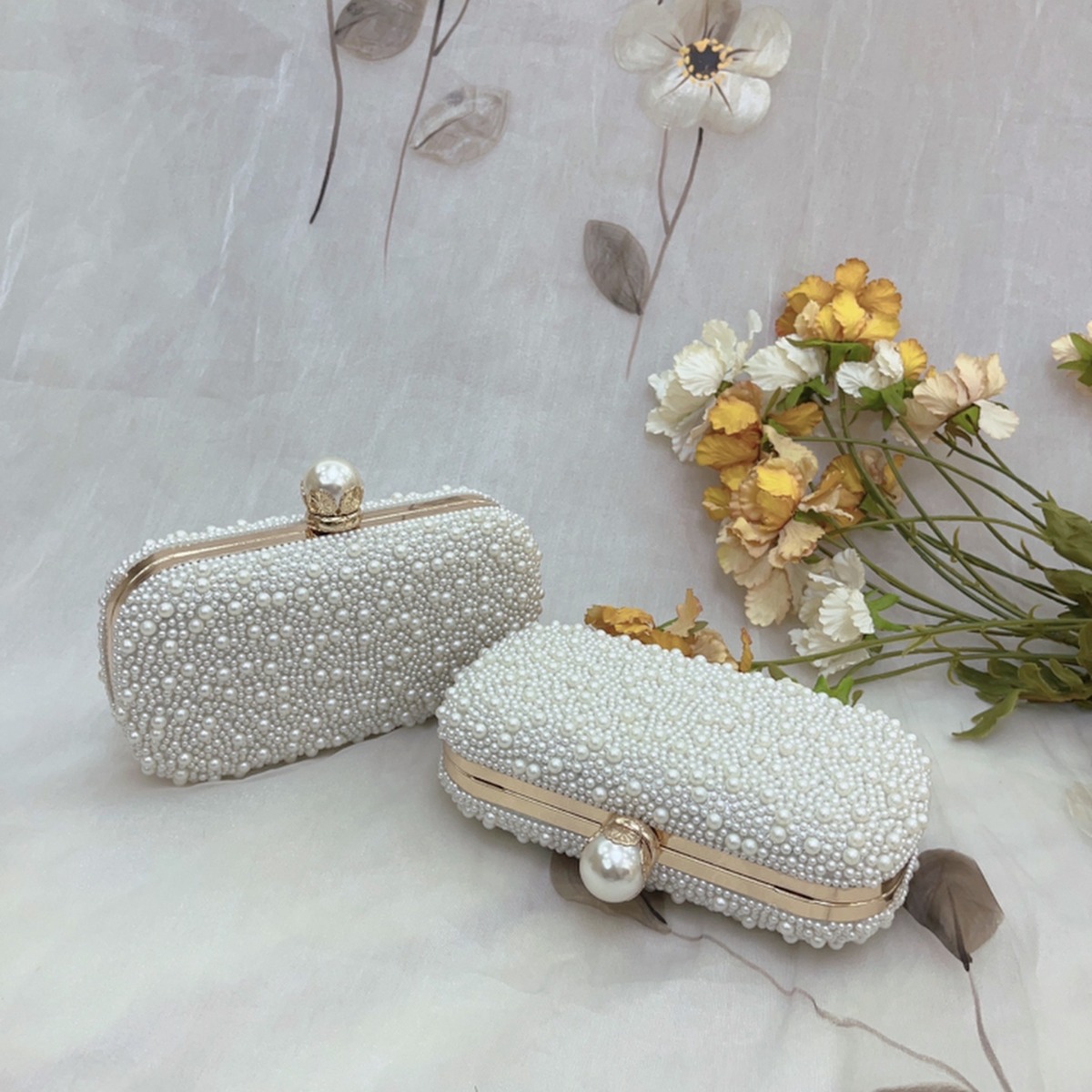 Luxury Wedding Evening Dress B - Wallet Chain Bag review and price
