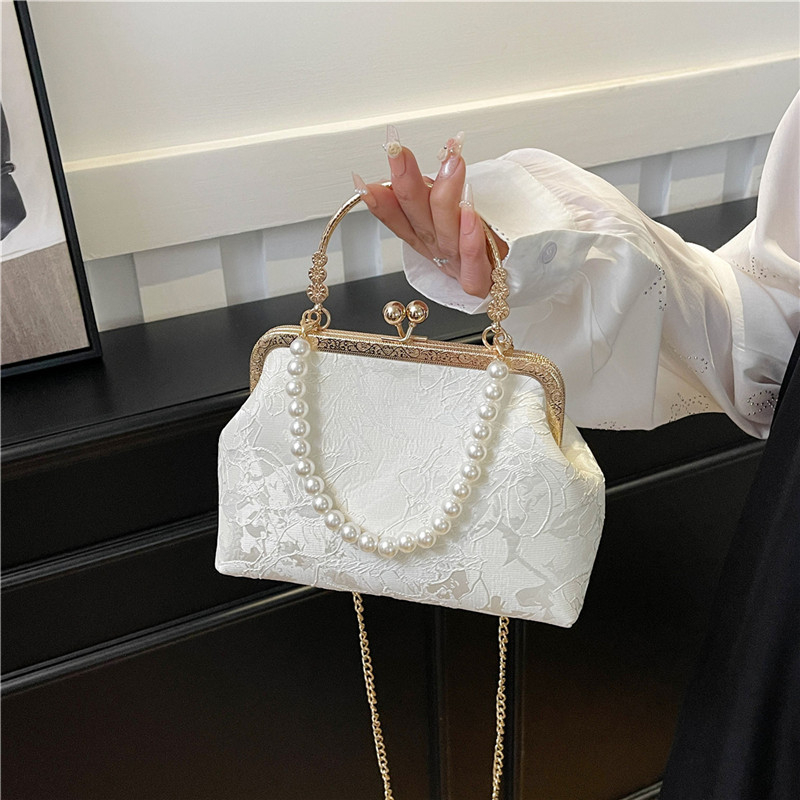 Vintage Classic Lace Bag pearl - Wallet Chain Bag review and price