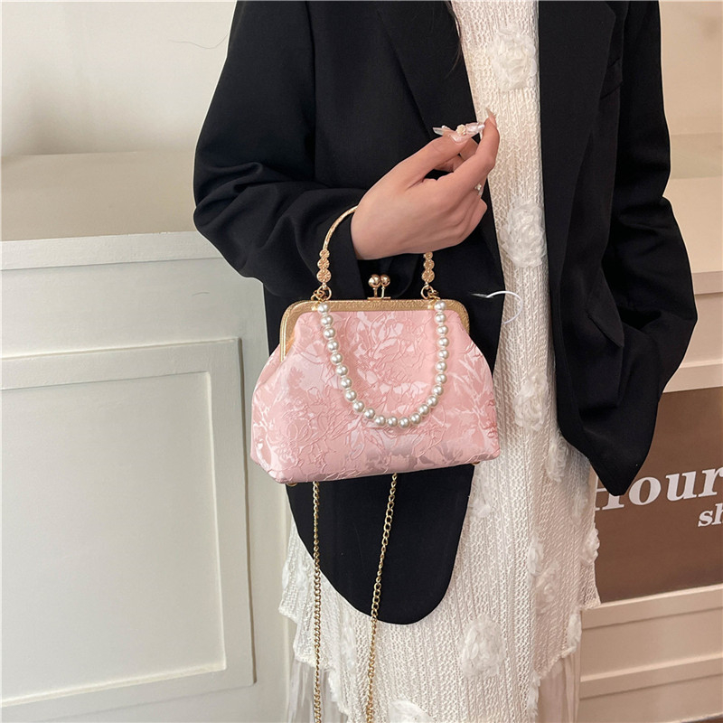 Vintage Classic Lace Bag pearl - Wallet Chain Bag review and price