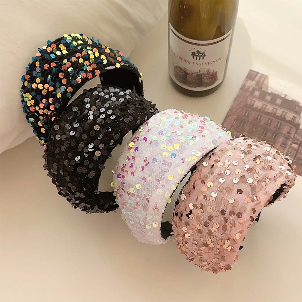 New Wide Glitter Headband For  - Women'S Accessories Gift Ideas review and price