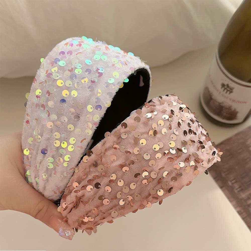 New Wide Glitter Headband For  - Women'S Accessories Gift Ideas review and price