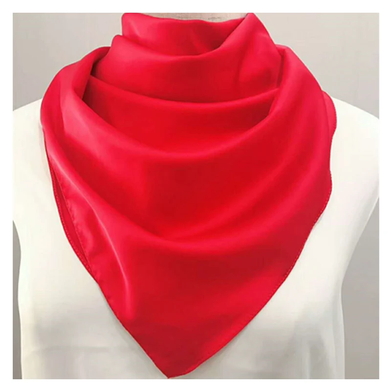 70*70cm Bandana Head Scarf For - Silk Scarf Square review and price