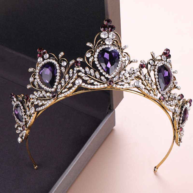 Elegant Crown Headpiece Baroqu - Women'S Wedding Accessories review and price