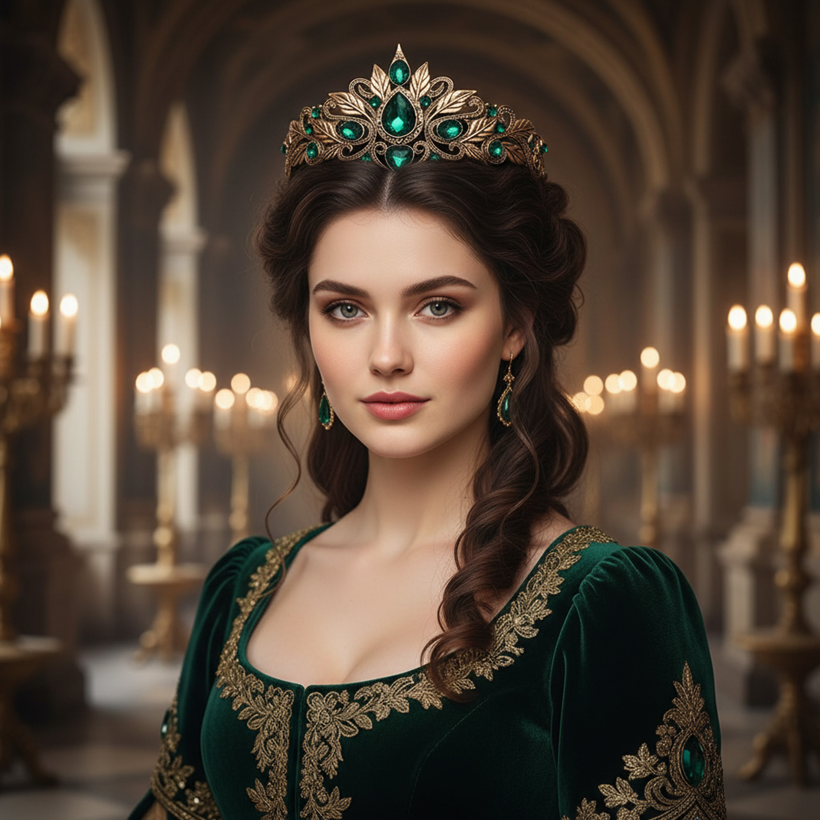 Baroque Style Round Tear Drop  - Women'S Wedding Accessories review and price