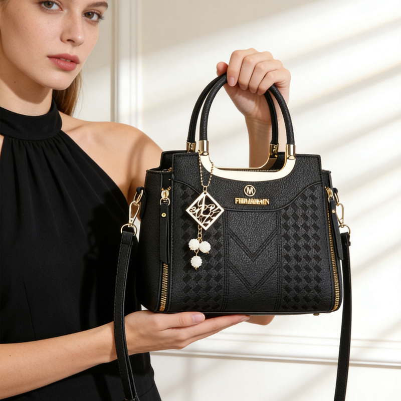 3-piece handbag set made of ly - Women'S Accessories For Suit review and price