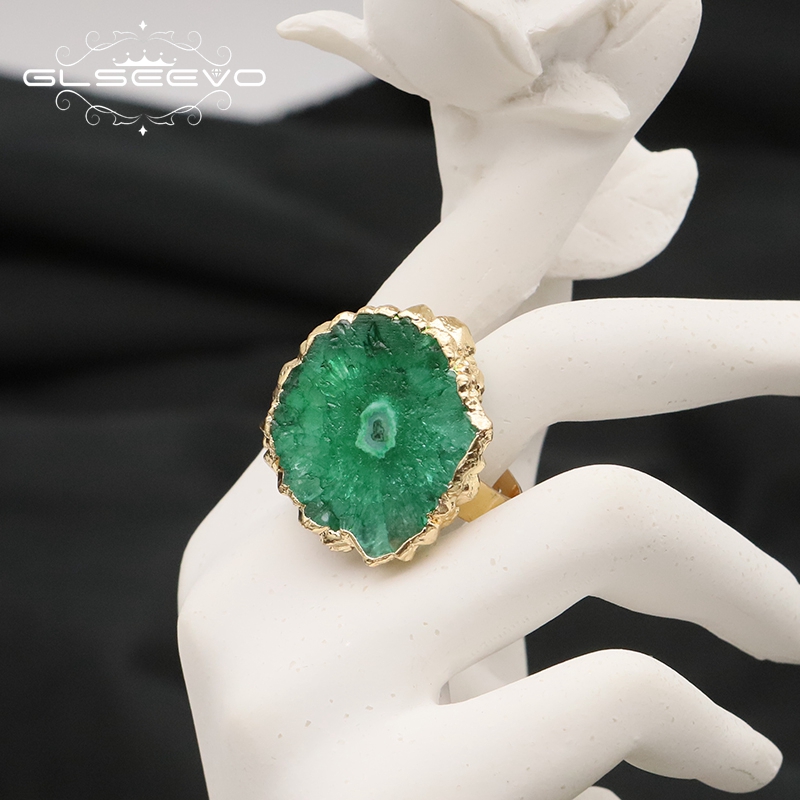 GLSEEVO Green Natural Stone Ad - Women'S Accessories Gift Ideas review and price