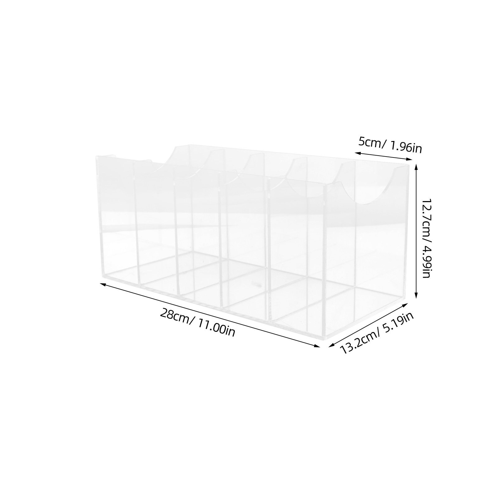 5-Compartment Transparent Belt - Women Accessories Holder review and price