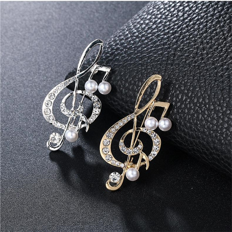 1Pc Elegant Musical Note Brooc - Women'S Accessories Gift Ideas review and price