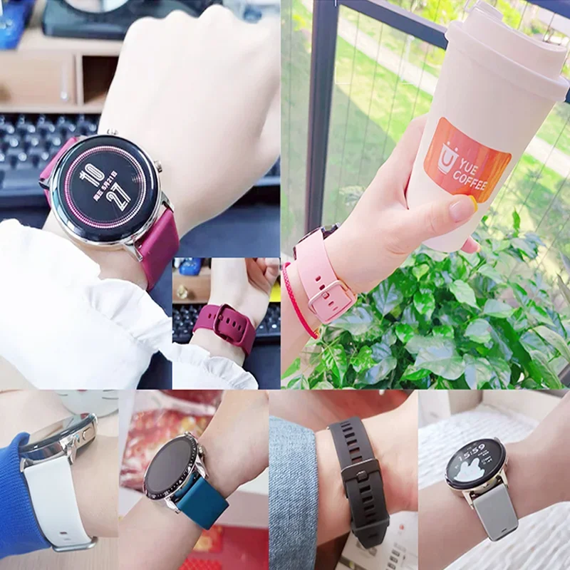 Silicone Band For Amazfit GTS/ - Women'S Accessories New Balance review and price