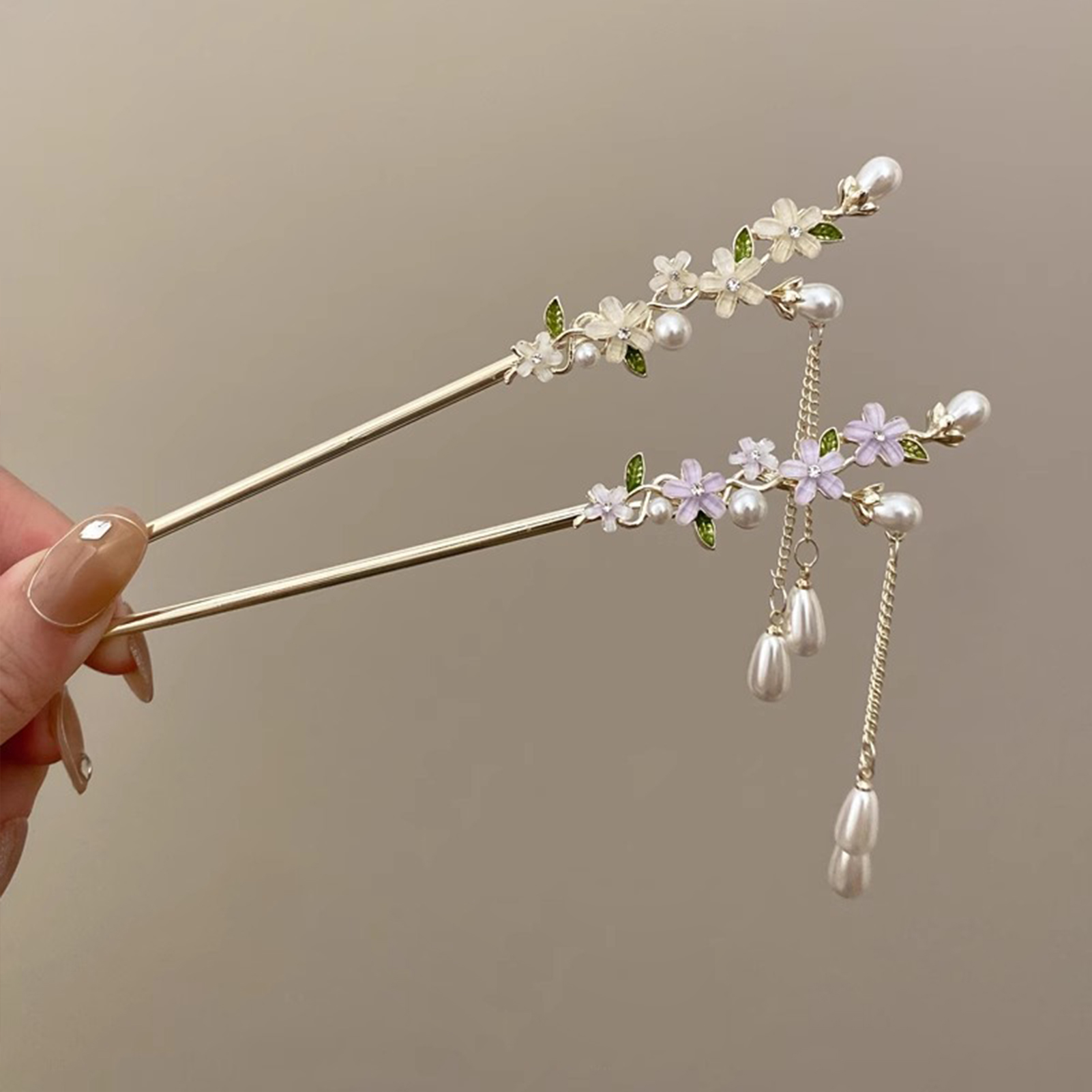 Secure Hold Hair Stick Gracefu - Pearl Hair Pin review and price