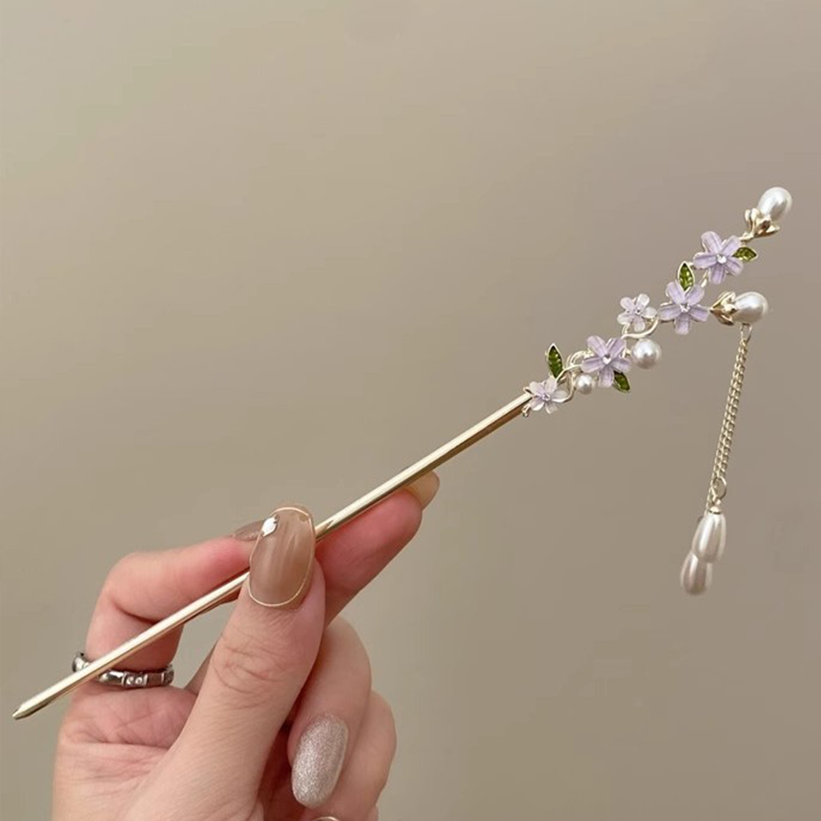 Secure Hold Hair Stick Gracefu - Pearl Hair Pin review and price