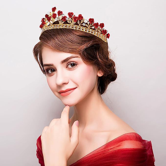 Baroque Ceramic Bridal Crown R - Women'S Wedding Accessories review and price