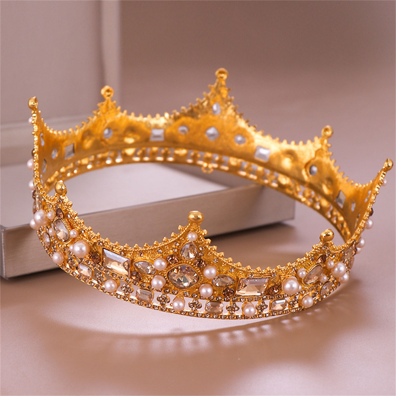 Bridal Crown Rhinestone Tiara  - Women'S Wedding Accessories review and price
