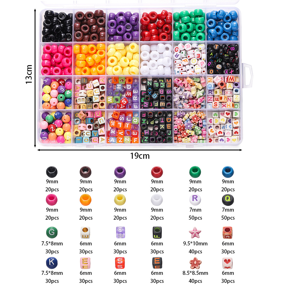 1 Box Colorful Acrylic Pony Be - Women Accessories Holder review and price